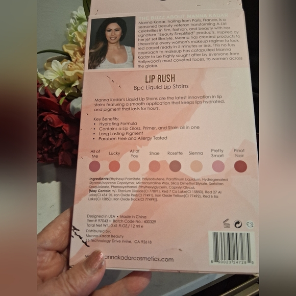 Liquid Lip Stains, Shades Of Pink - Picture 4 of 4